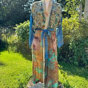 Indian Silk Duster/Robe
